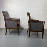 Pair of Empire armchairs