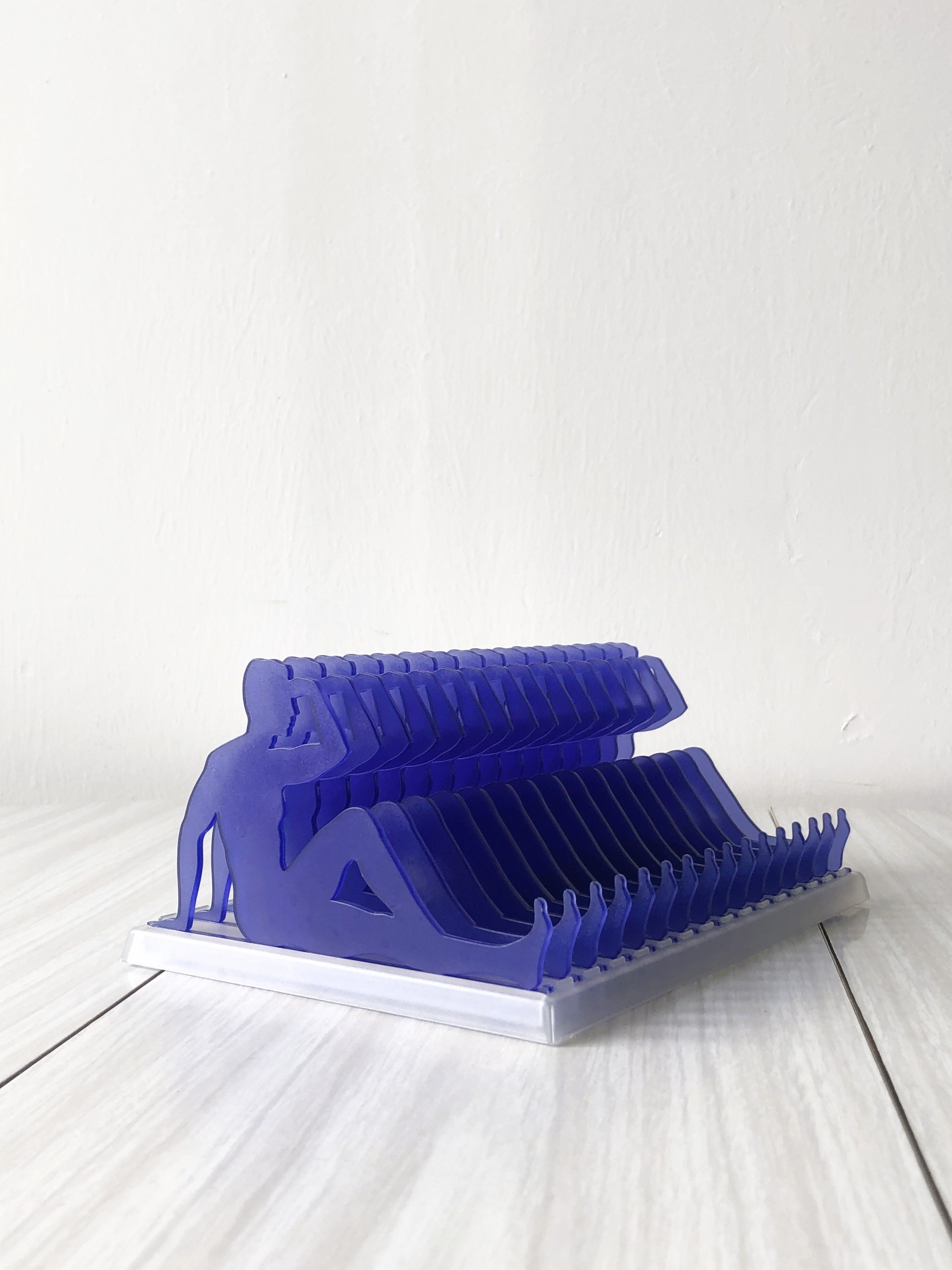 Vinyl rack by Peter Solomon Sally