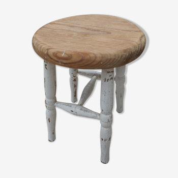 Tabouret en bois