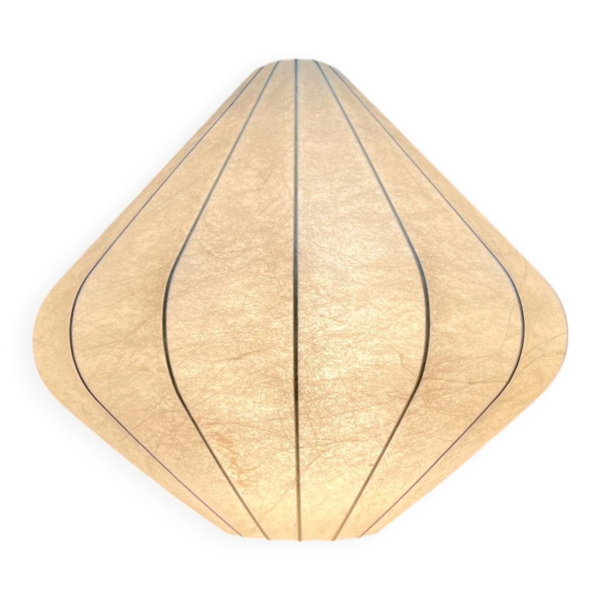 Suspension Cocoon Moderne du Milieu du Siècle par Friedel Wauer pour Goldkant Leuchten, années 1960