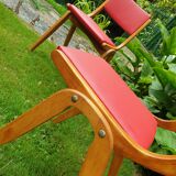 Paire de chaises Boomerang Mid-Century