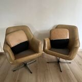 Fauteuils pivotants vintage (Space Age)