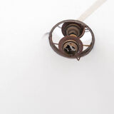 Robert Mathieu French Brass Adjustable Mid-Century Floor Lamp