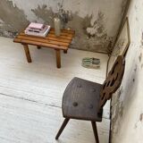 Table basse / porte-bagages style Rainer Daumiller