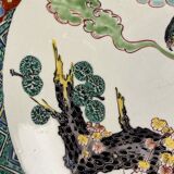 Japan, porcelain plate from Kutani with bird of prey decoration, 19th century.