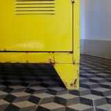 Industrial wardrobe 3 metal doors