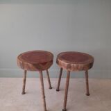 Neem wood stools