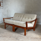 Canapé Banquette 2 places scandinave teck Kirsten & Sven E. Jensen