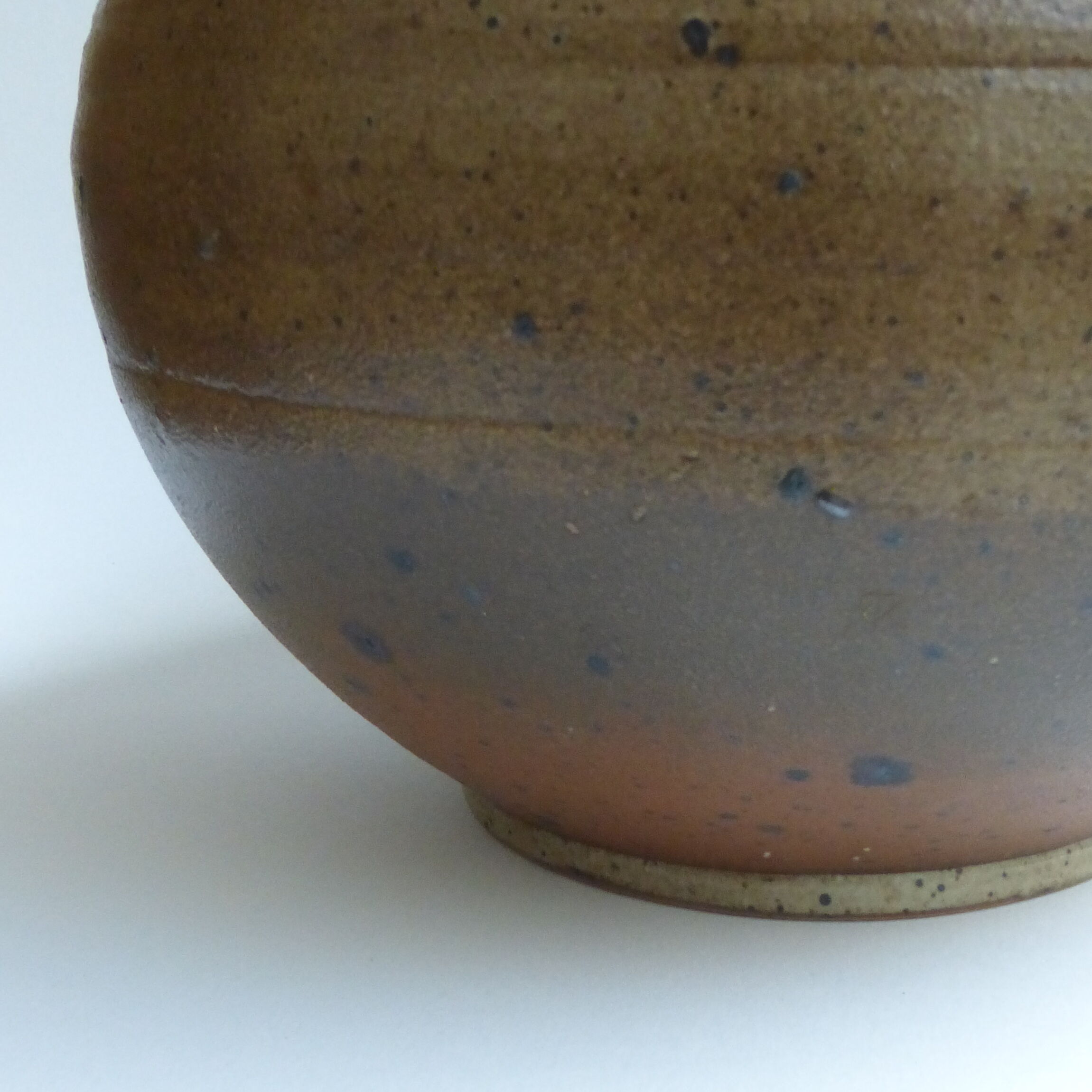 Daniel Auger, sandstone vase, 1980's