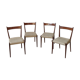 S2 teak dining chairs by Alfred Hendrickx for Belform 1960