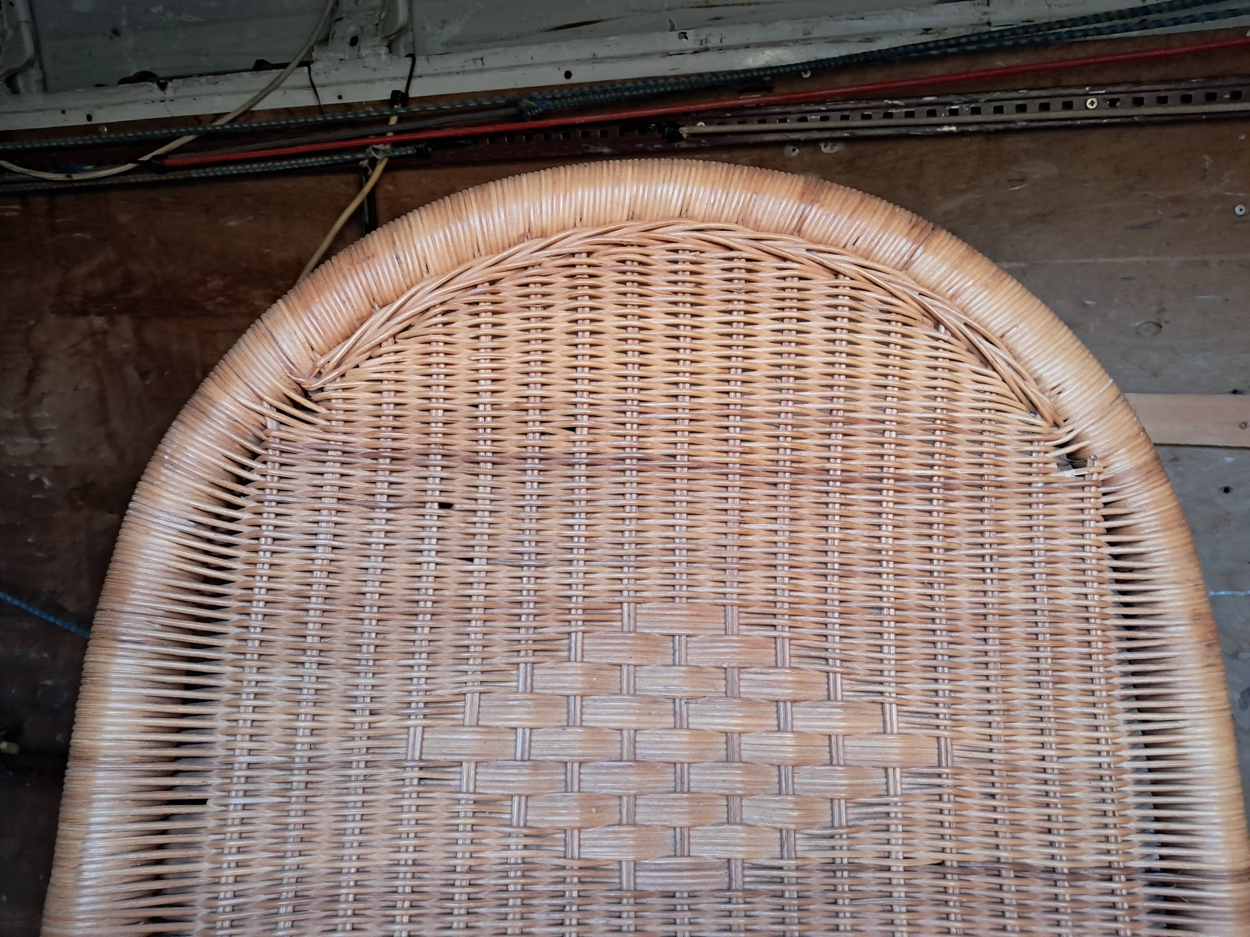 wicker rocking chair