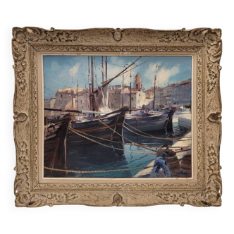 “Saint Tropez”, Gabriel Dechamps, s. XX – France