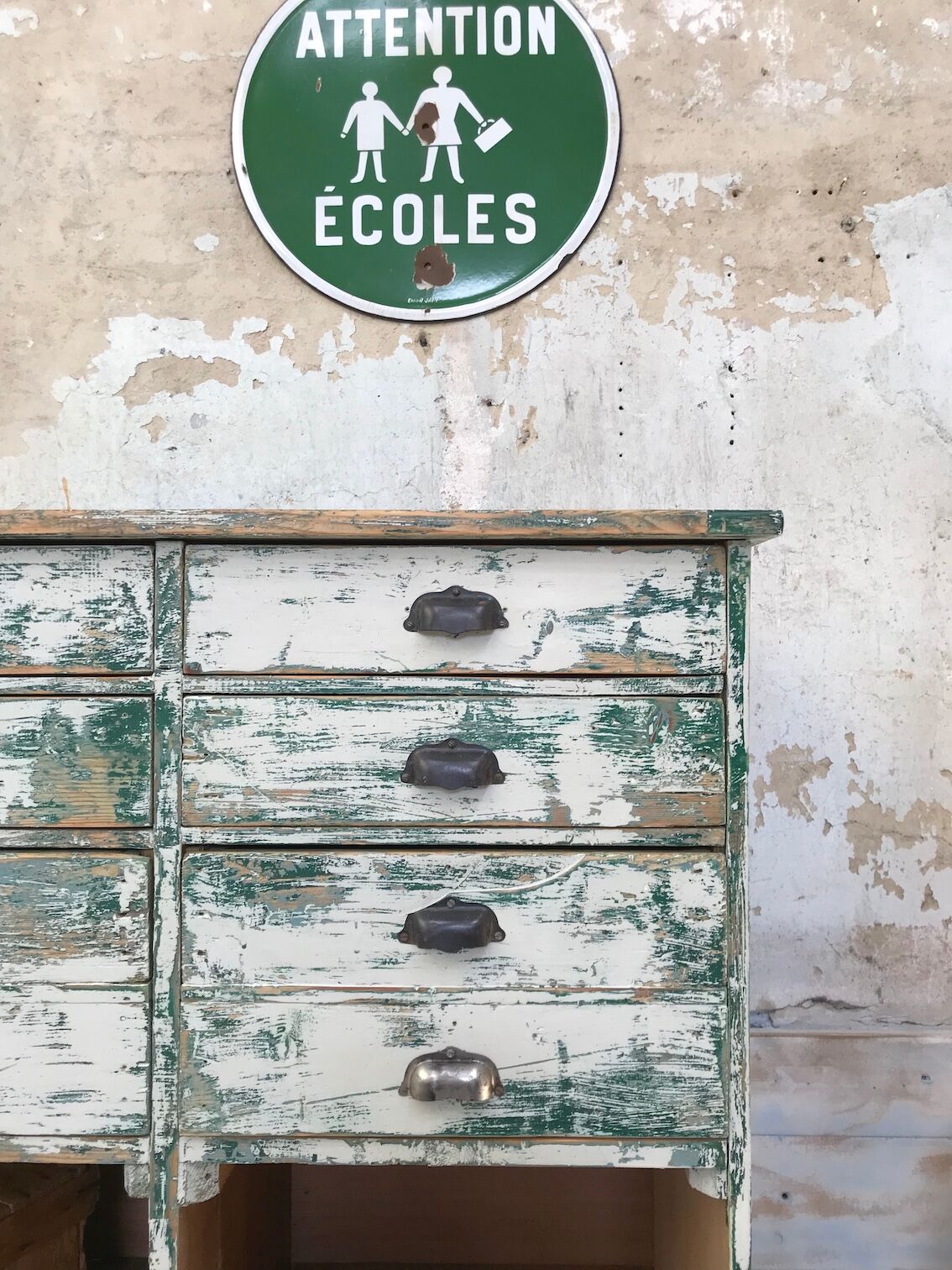 Vintage drawer craft furniture