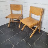 Pair of baumann chairs