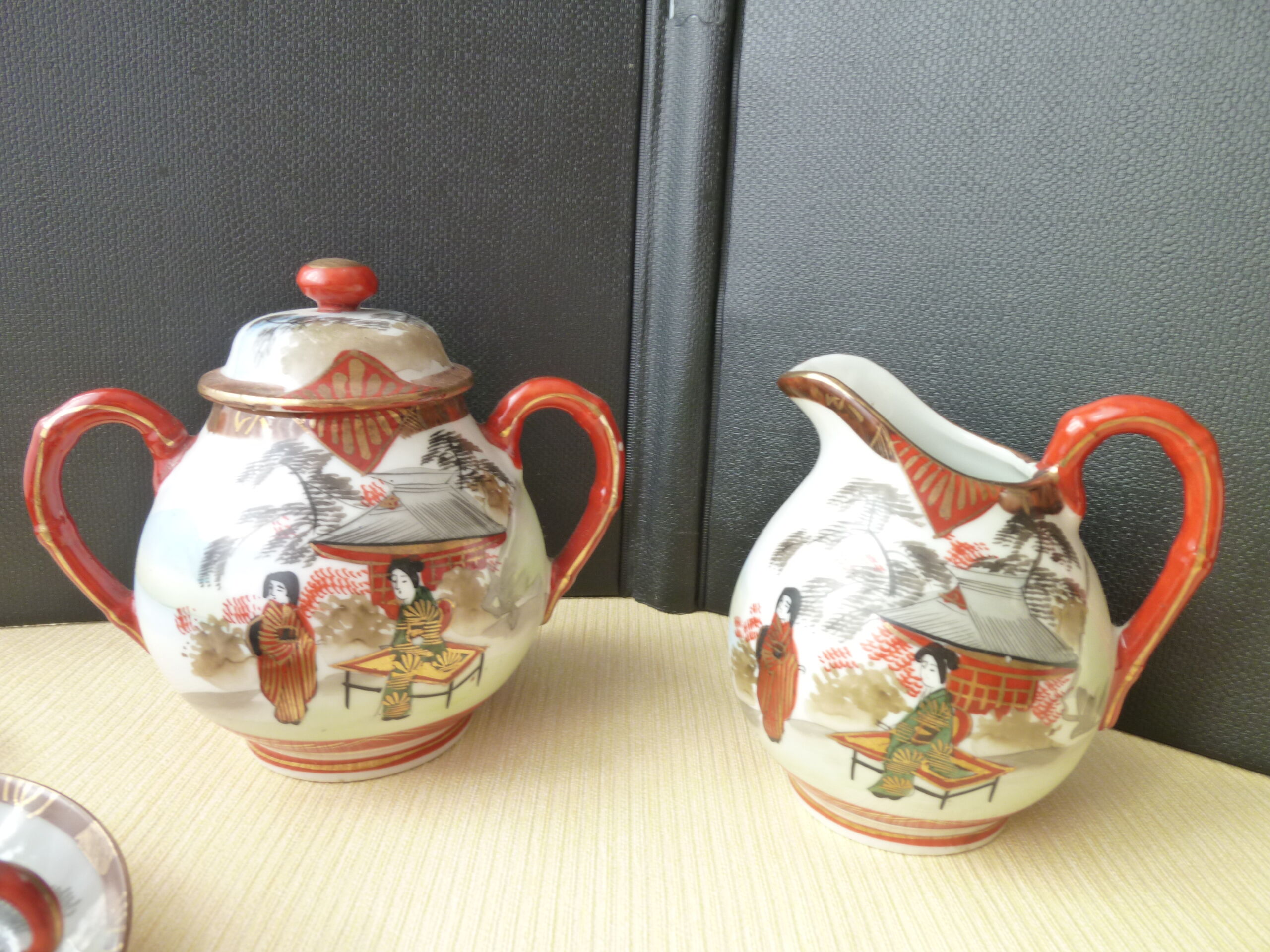 Kutani Porcelain Tea Service Party of Japan