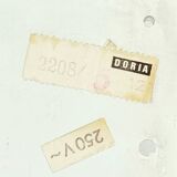 Paire d'appliques murales en verre dépoli et laiton, style Mid-Century - Doria, Allemagne, années 1960