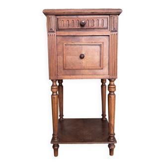 antique bedside table