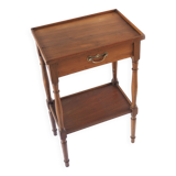 Wooden bedside cabinet