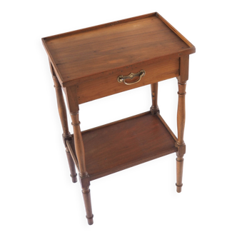 Wooden bedside cabinet