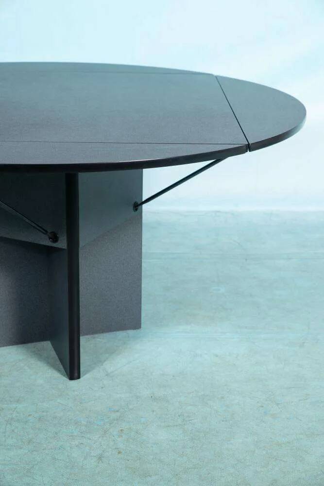 Minimalist postmodern dining table Hennie de Jong