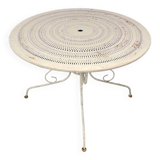 Vintage wrought iron garden table