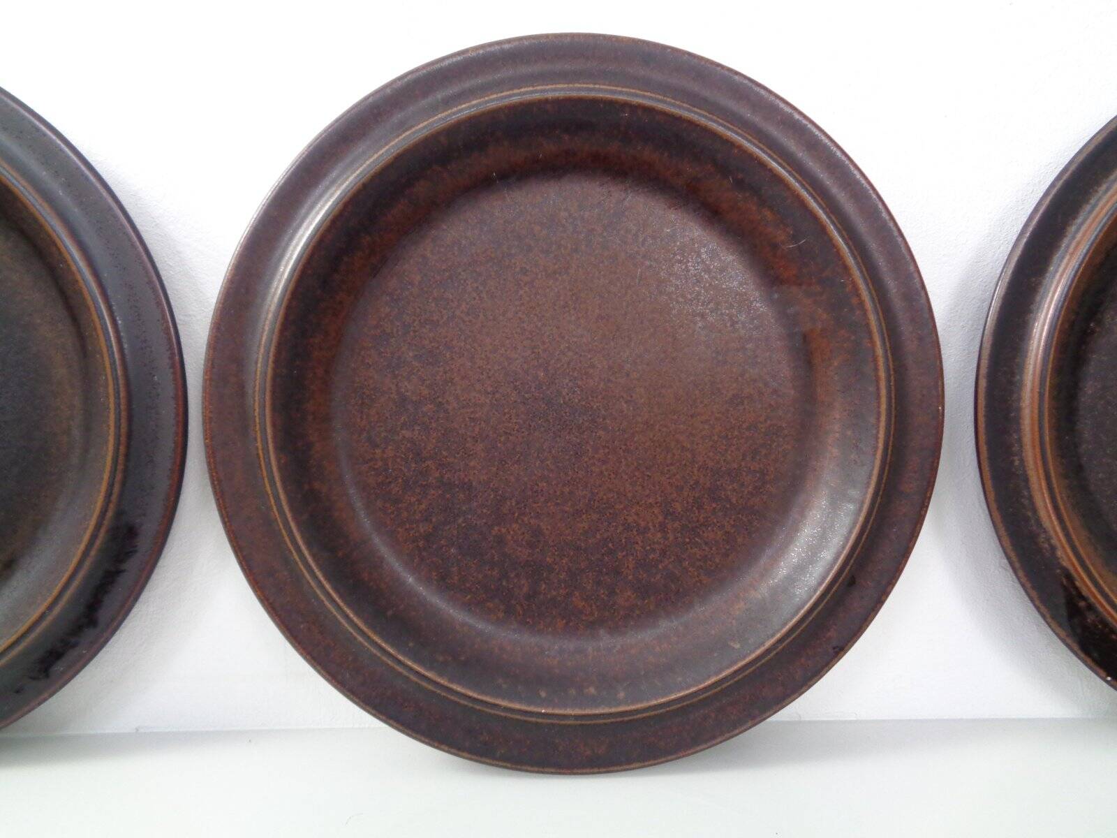 Large Russian Plates by Ulla Procope for Arabia, Set of 6, Finland, 1960s, Set of 6