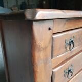 Commode brutaliste 1970