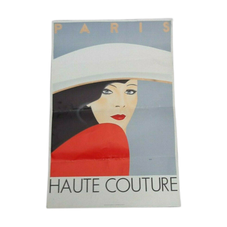 Haute Couture poster "razzia" (Gérard Coubouleix-Dénériaz)