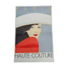 Haute Couture poster "razzia" (Gérard Coubouleix-Dénériaz)