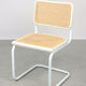 Vintage white B32 Cesca chair by Marcel Breuer, 90s