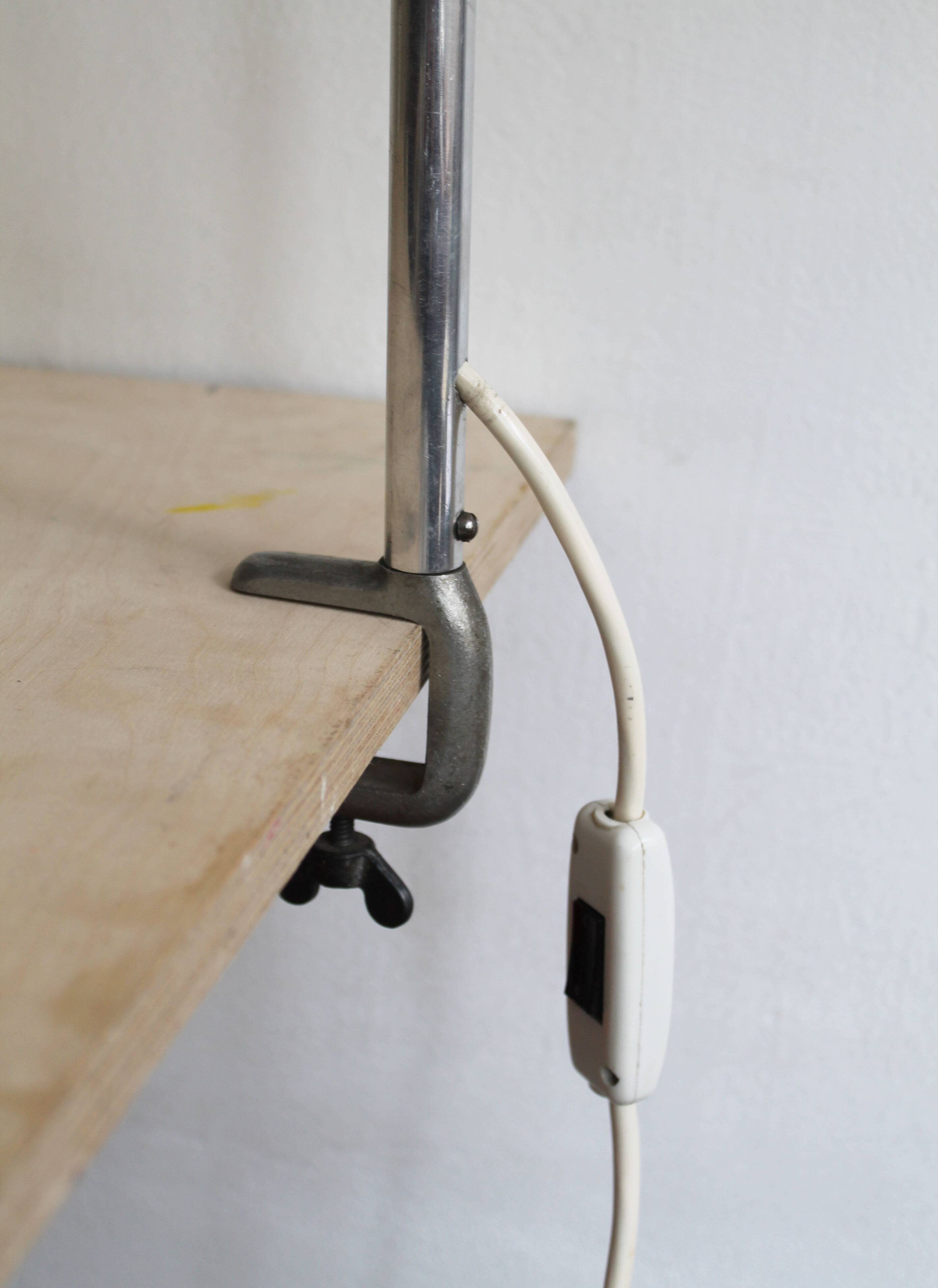 1960s Industrial table lamp