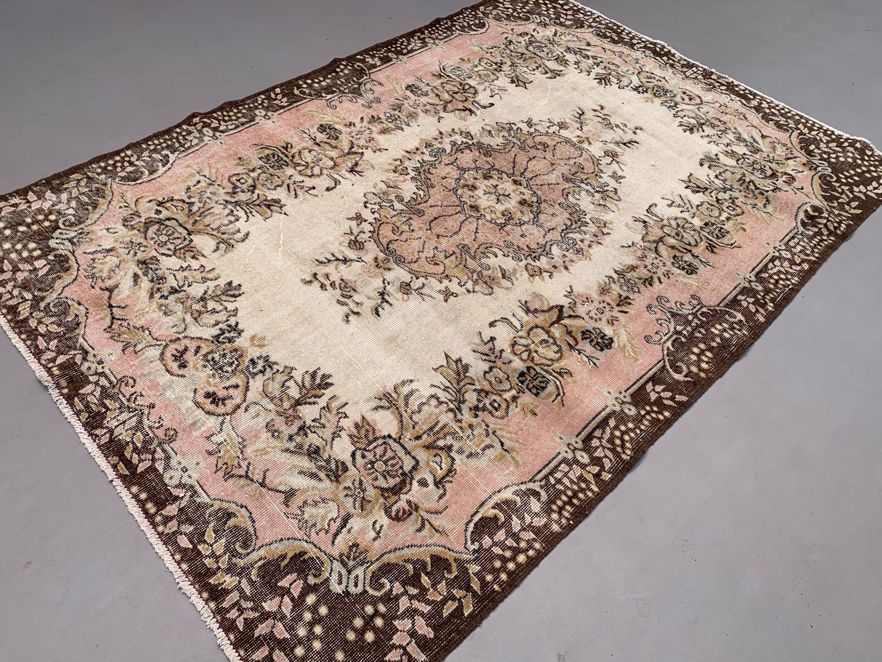 Vintage Turkish Rug 260x177 cm