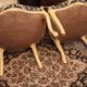 Pair of Louis XV-style convertible armchairs
