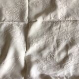 Large white ceremonial tablecloth