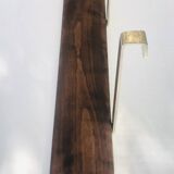 Vintage wall shelf, hanging, metal and wood