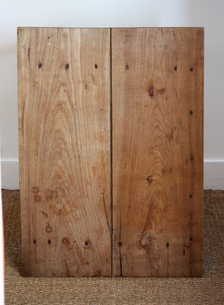 Wooden table with drawer