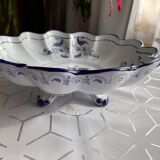 Plat en faïence François Bernard