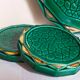 Slush trivets and bottle coastersvintages