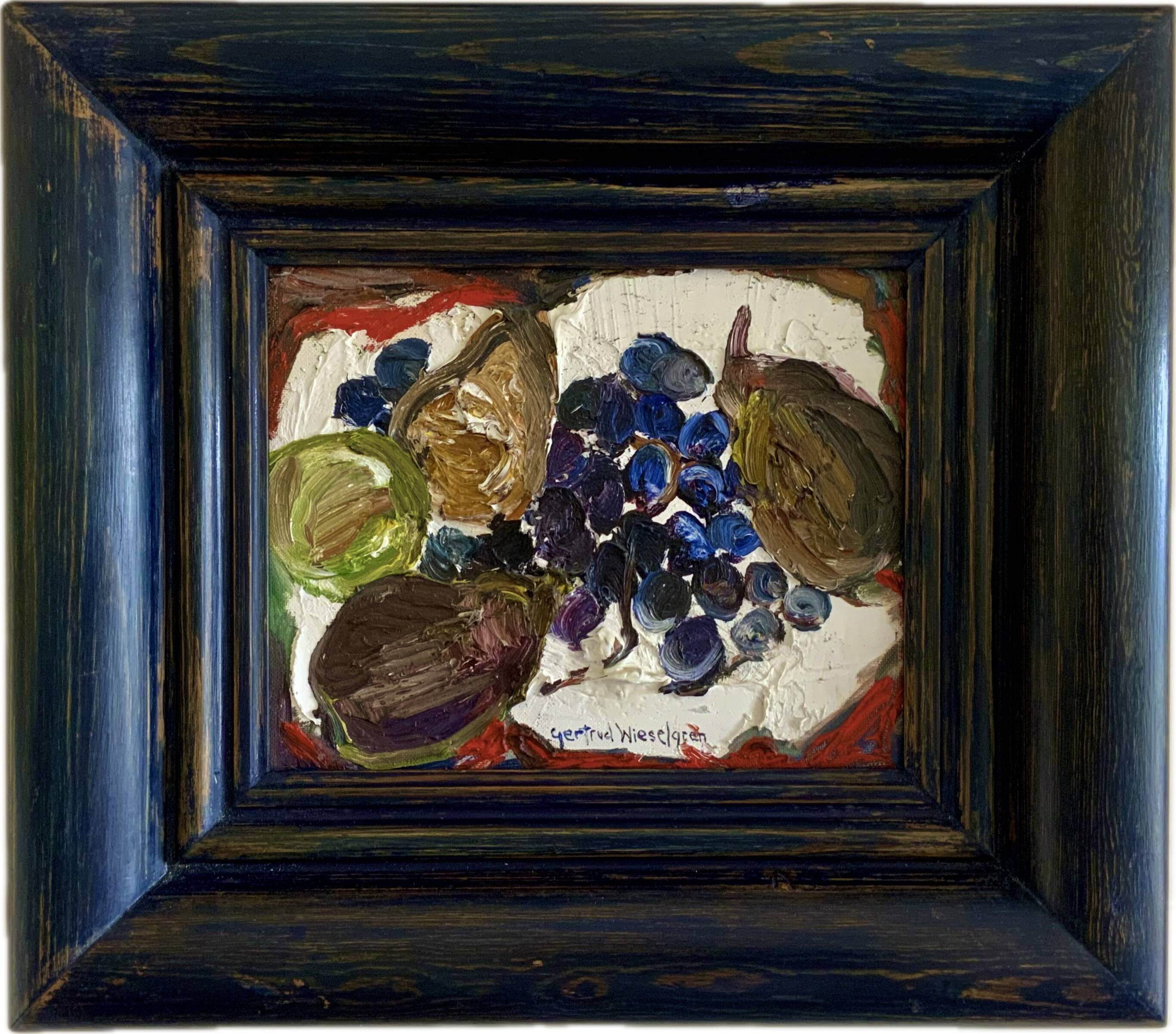 Wieselgren peinture à l'huile nature morte 1991