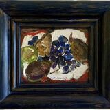 Wieselgren peinture à l'huile nature morte 1991