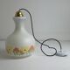ANCIENNE GRANDE SUSPENSION OPALINE 1970 VINTAGE