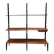 Modular teak shelf by Louis Van Teeffelen 1950s