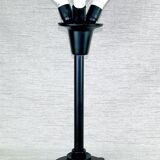 Black table lamp, Jumo, Modern, France 1980