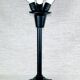 Lampe de table noire,Jumo, Moderne, France 1980