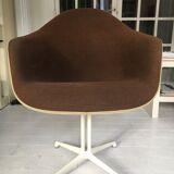 DAX armchairs by Charles and Ray Eames, with base called 'La Fonda', 1980