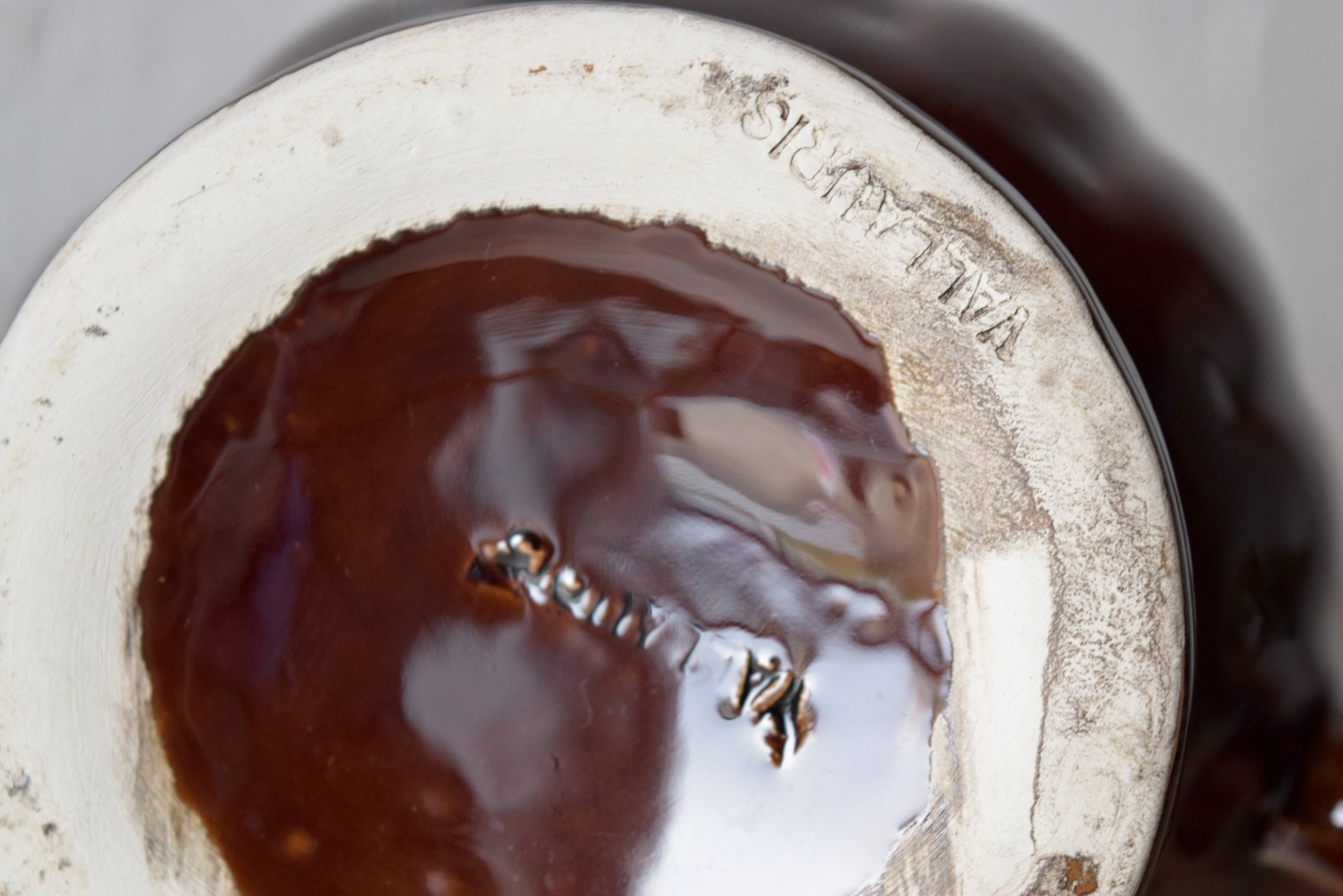 VALLAURIS - vintage coffee or tea service - signed - 15 pieces