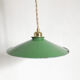 Suspension métal vert