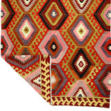 Anatolian handmade kilim rug 315 cm x 206 cm