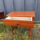 Pair of bedside tables from the 50s Scandinavian style with drawers
