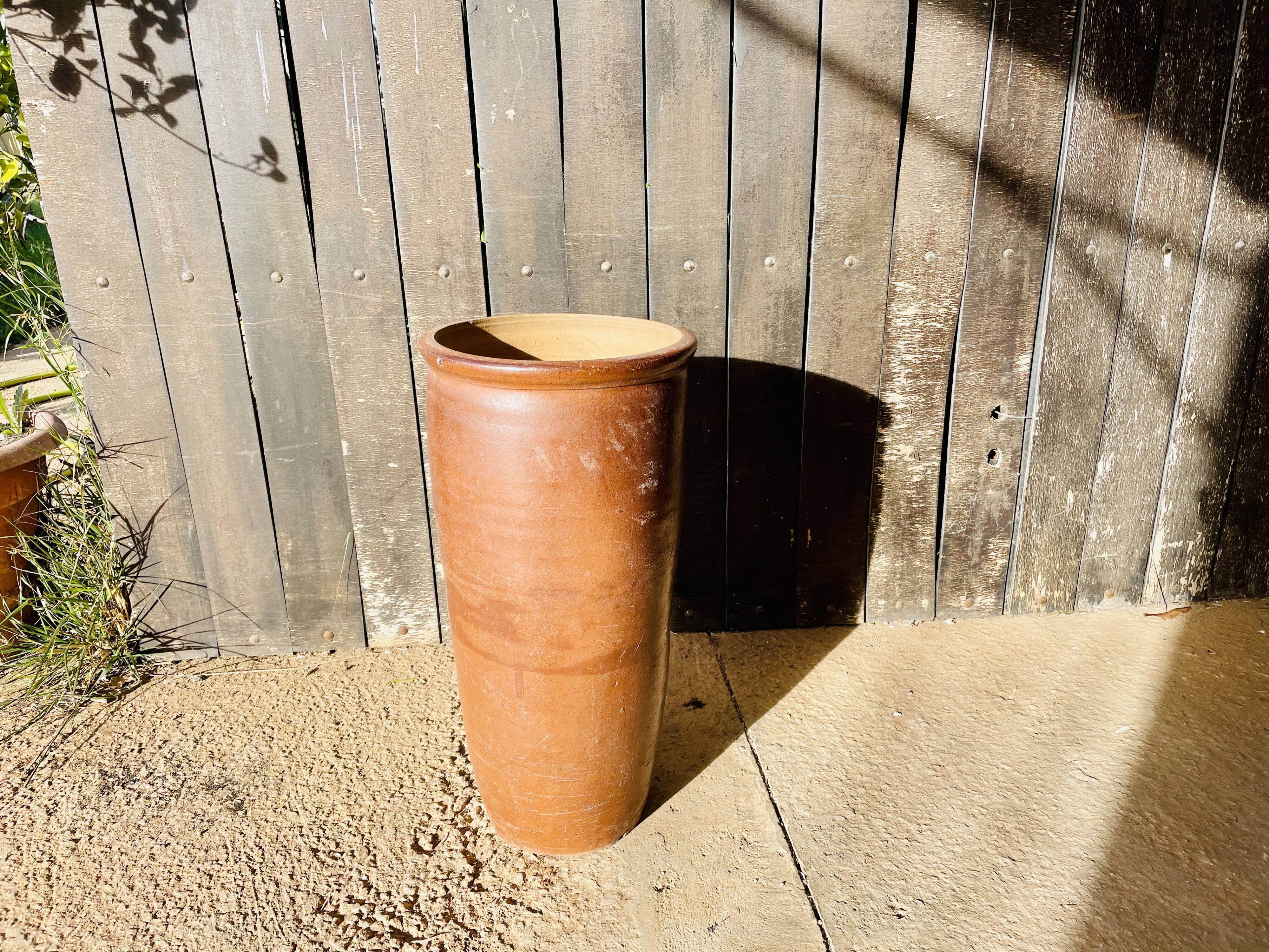 Rare Large sandstone umbrella door
